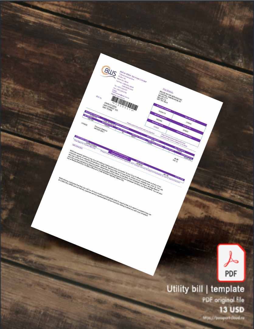 Utility bill | Albanian Power | Albania